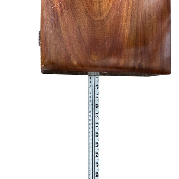 Vintage Naken’s Tarnish Proof Silverware Wooden Chest Flatware Storage Box Only - Picture 10 of 16